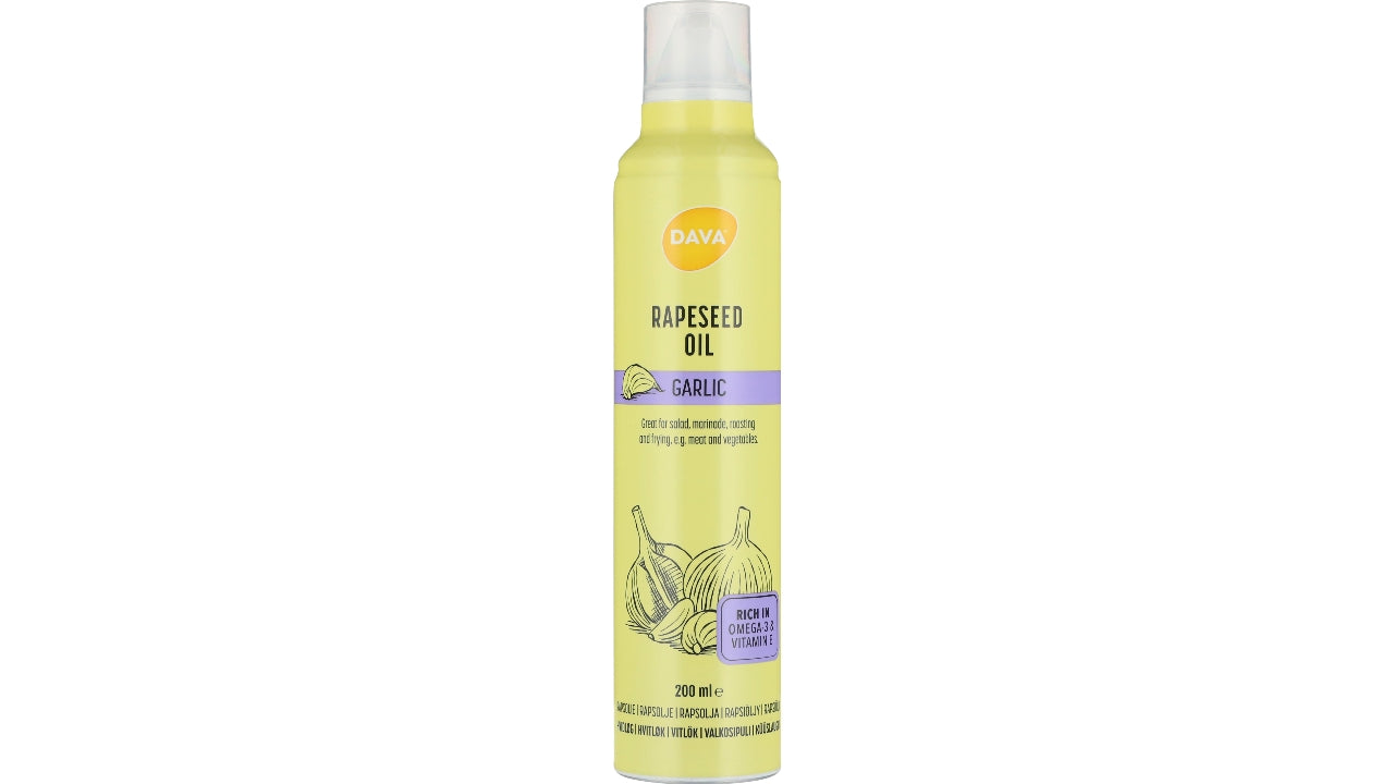 Rapsolie hvidløg spray 200ml