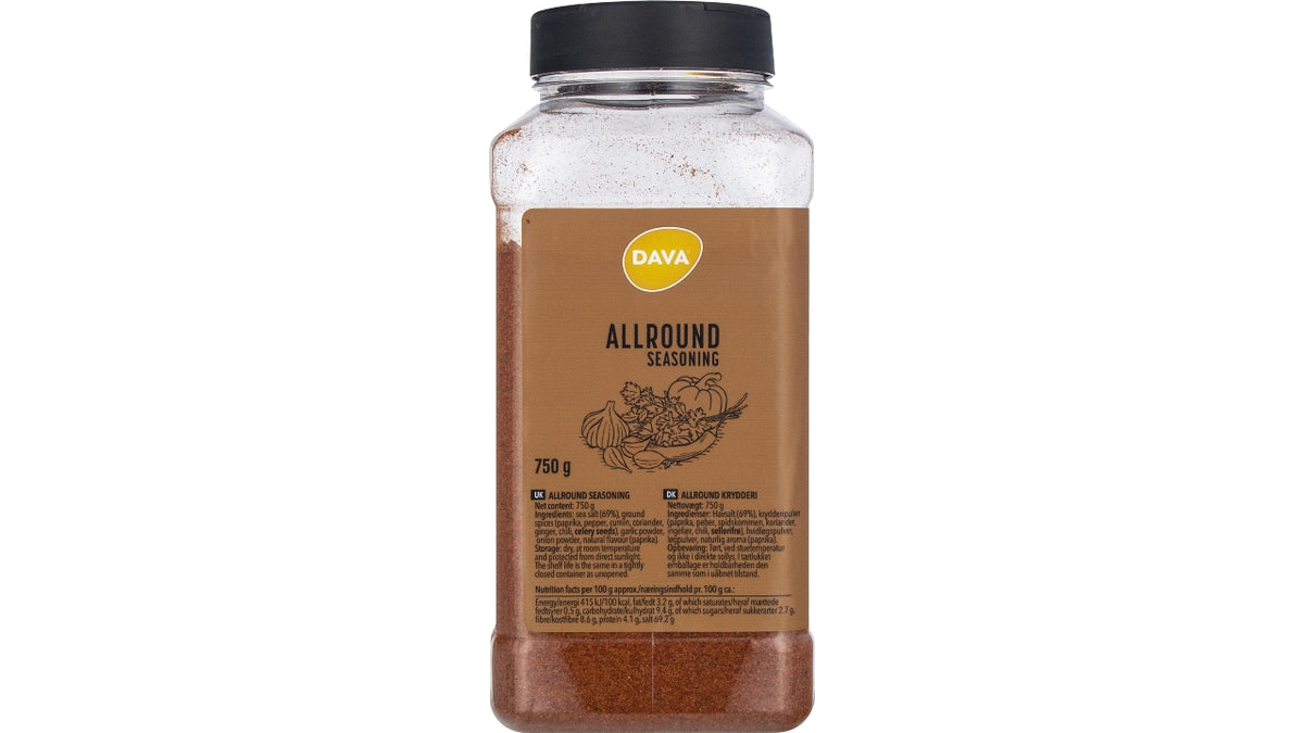 Allround krydderi 750g