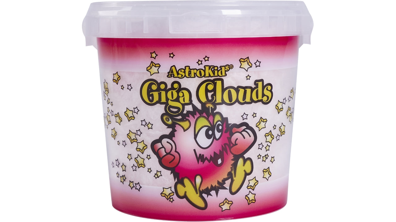 GIGA candyfloss med jordbærsmag  80g