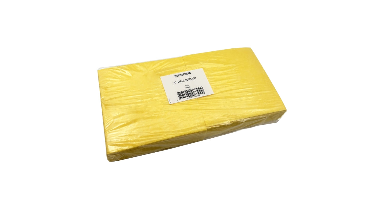 Universalklud 38x38cm 110g Gul 20stk