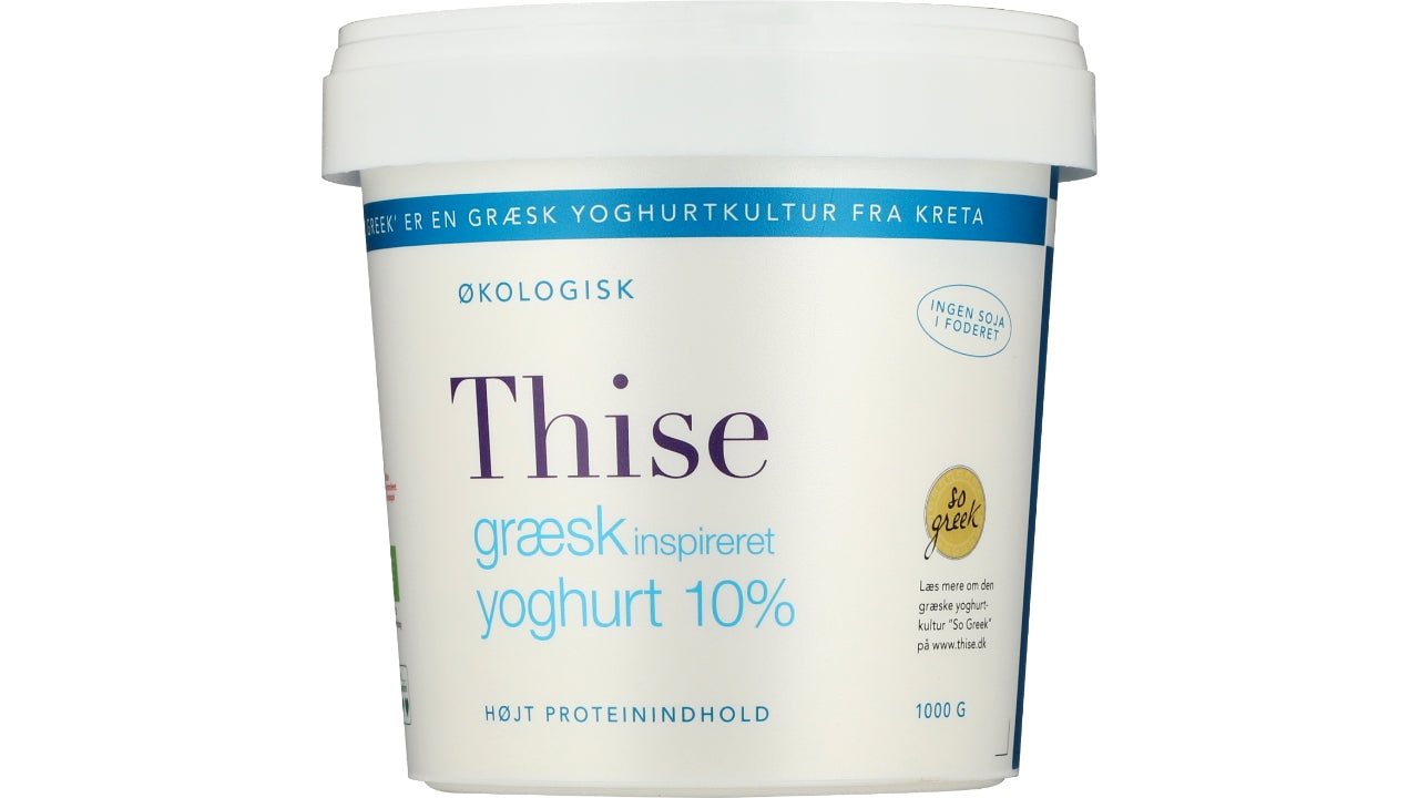 Øko Græsk yoghurt 10% 1kg