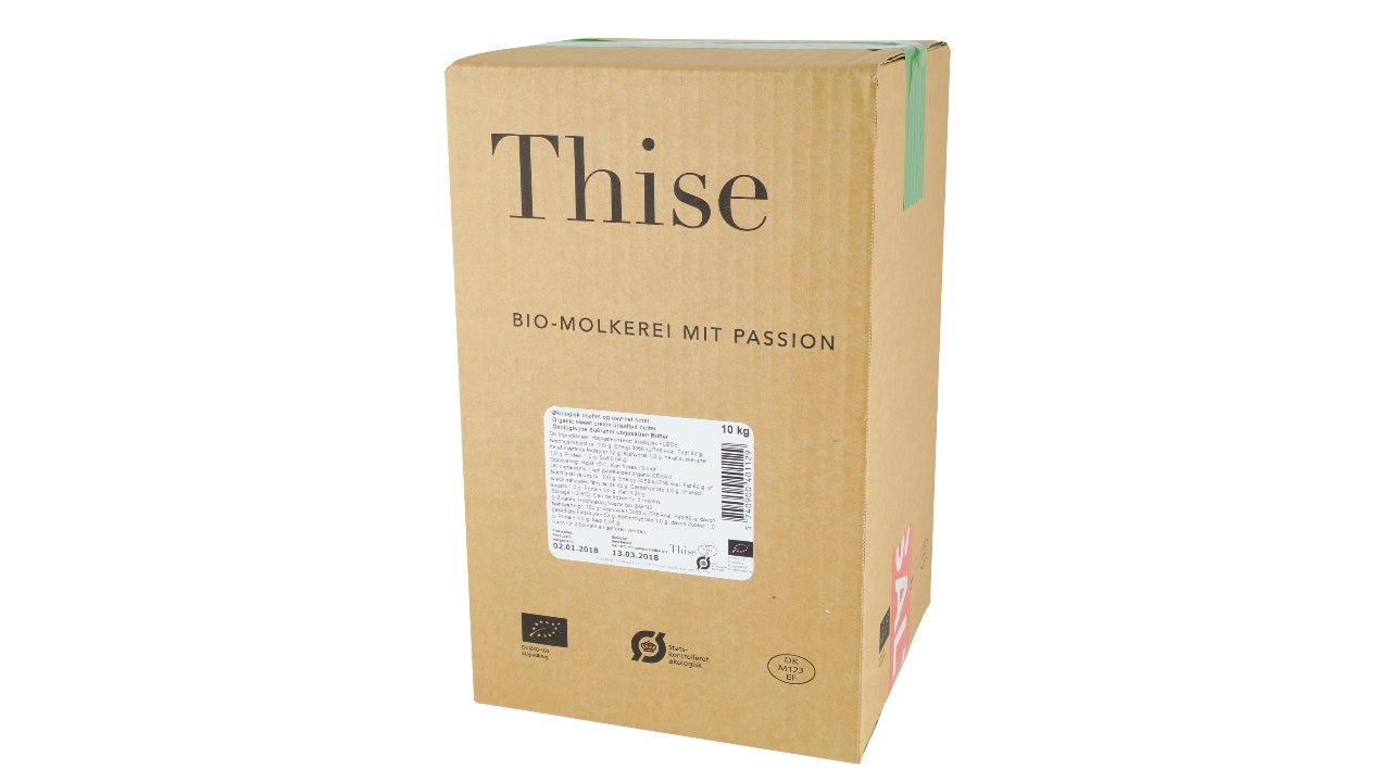 Øko Smør usaltet bulk 10kg