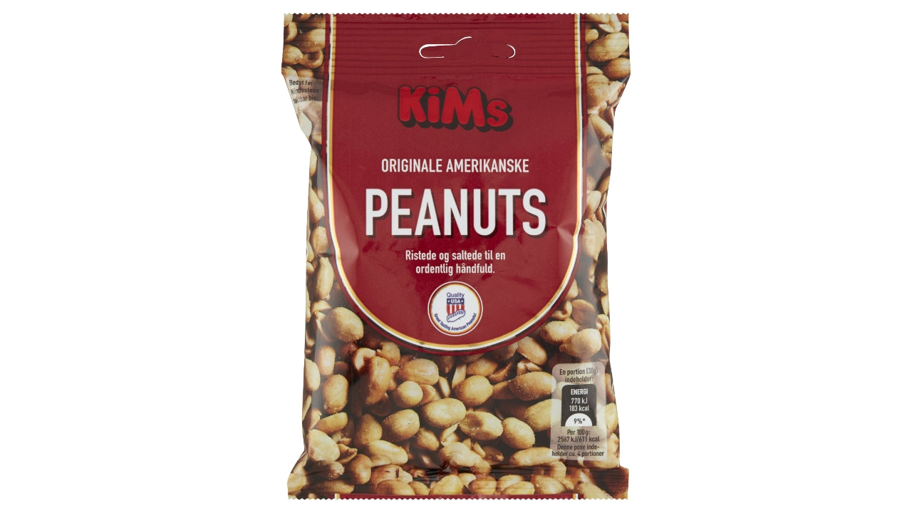Peanuts saltede 125g