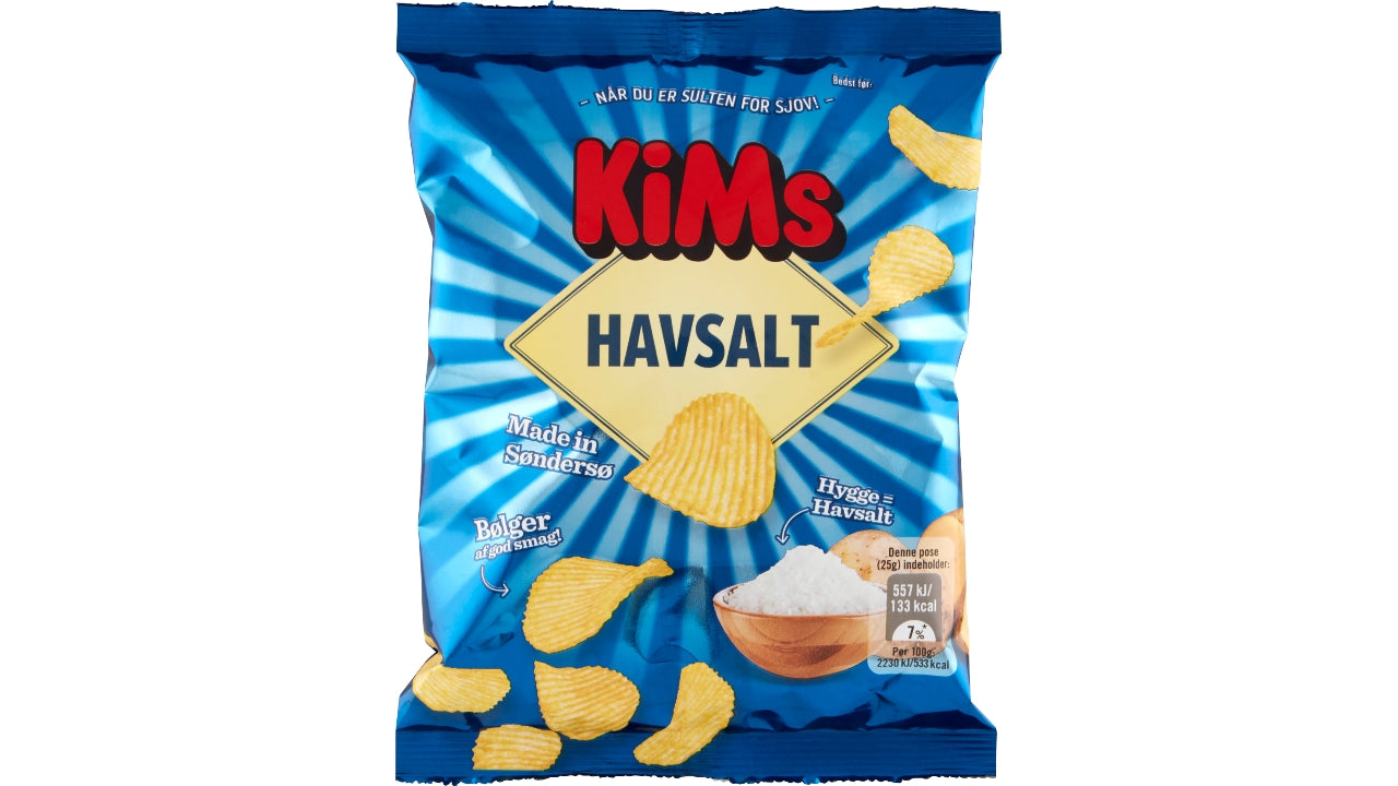 Chips miniposer med havsalt 25g
