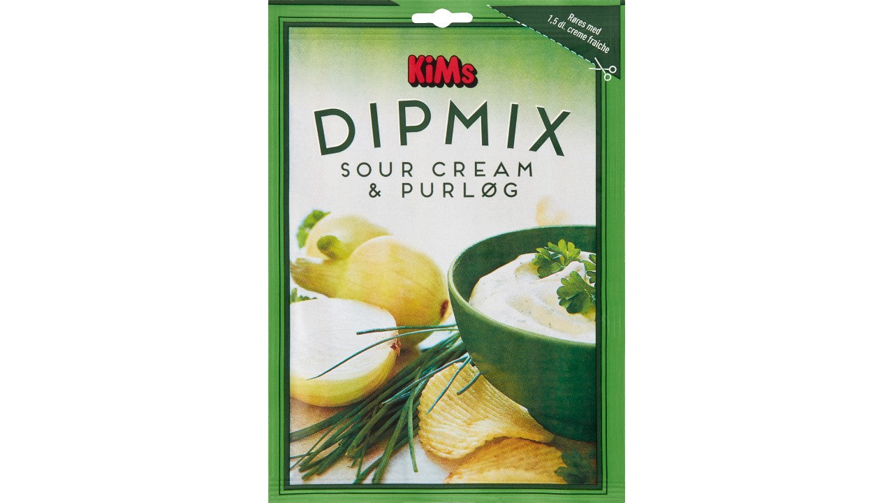 Sour cream/purløg 18g