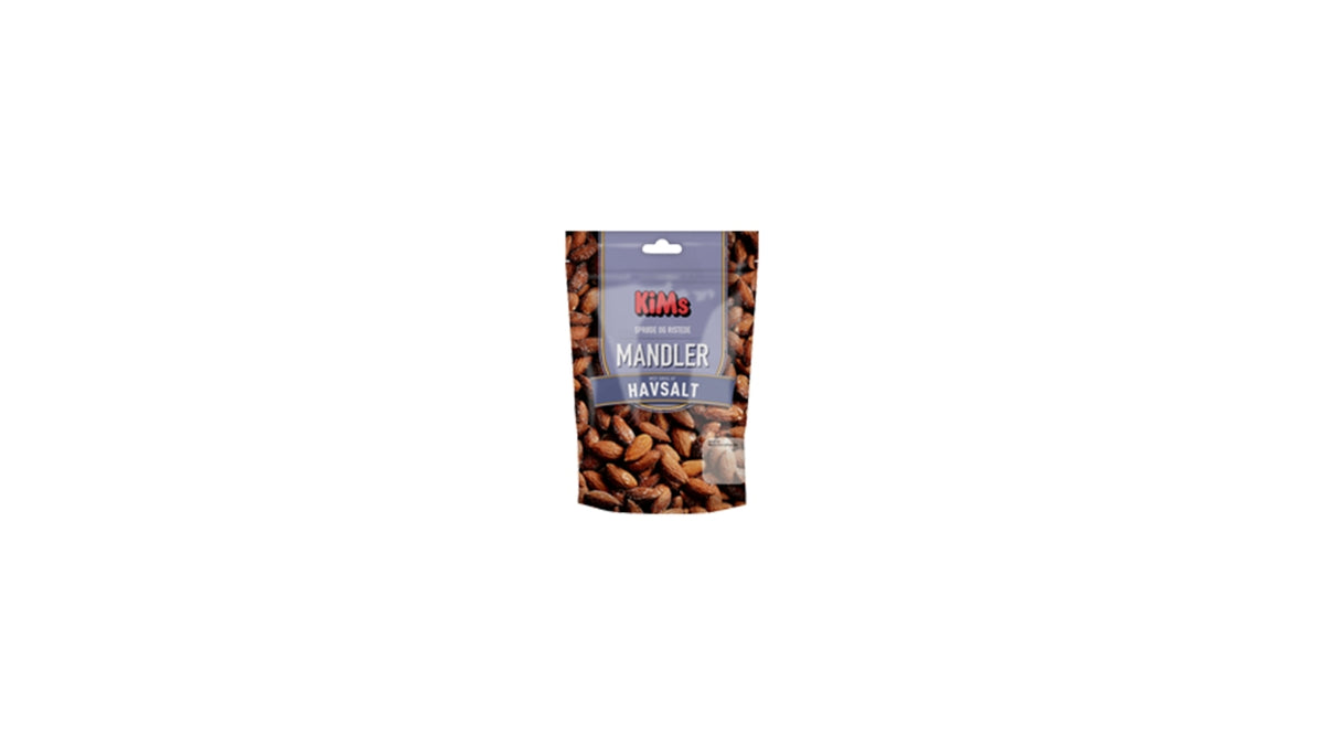 Saltede mandler 97g