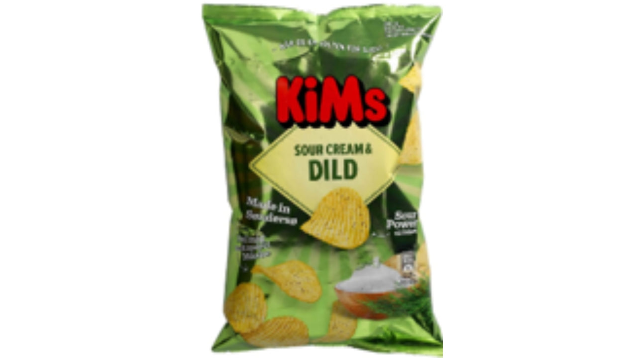 Sour cream & dild chips 170g