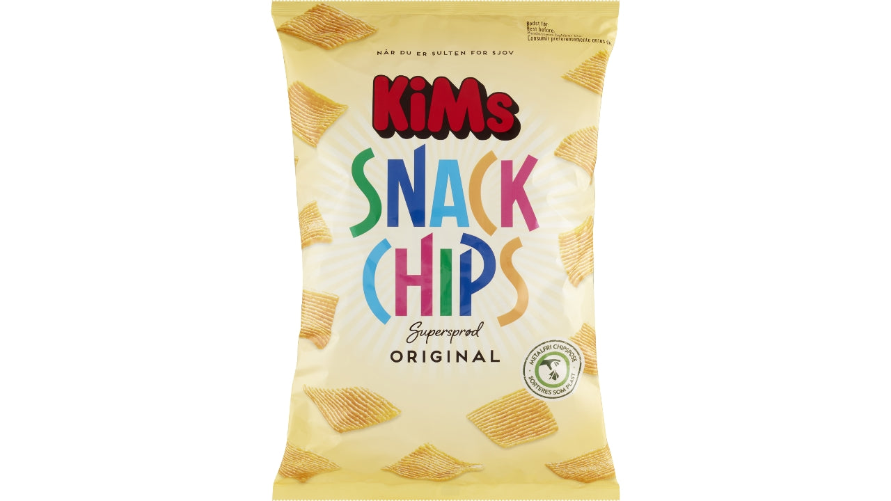 Snack chips krydderi 160g