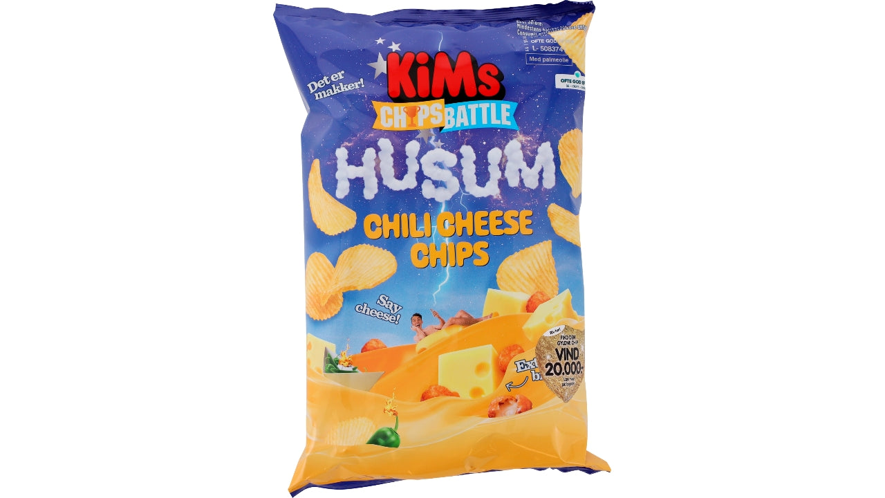 Husum chili cheese chips 170g
