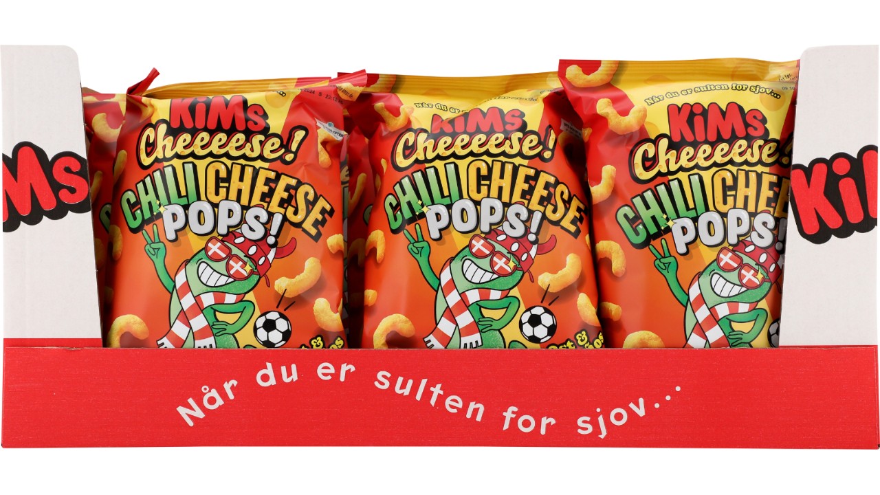 Chili-cheese pops 135g