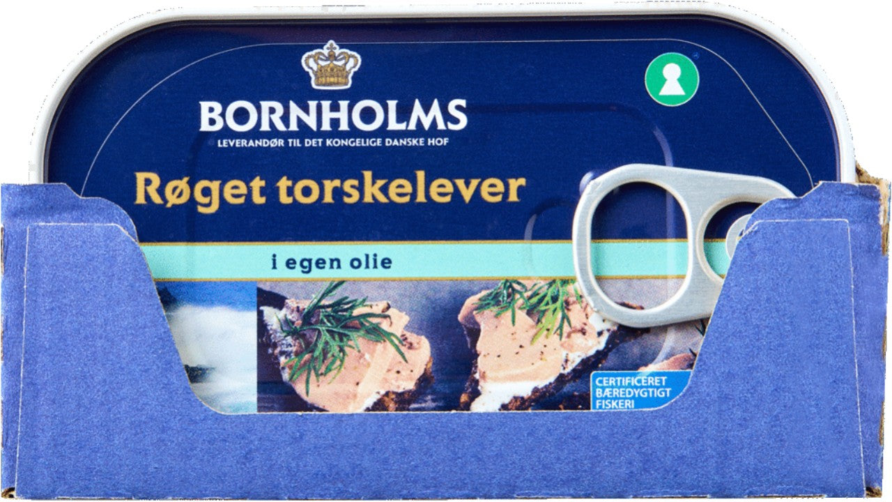 Torskelever røget 120g MSC