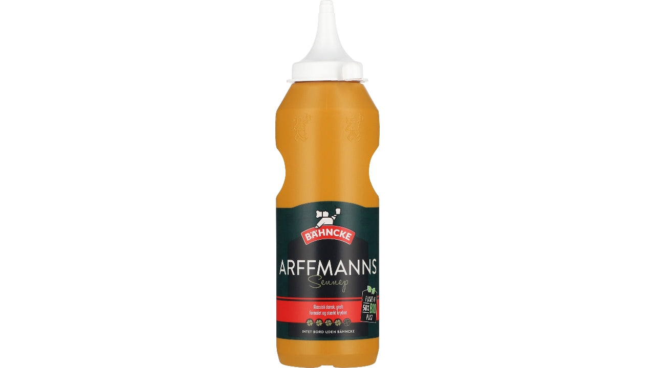 Arffmanns stærk sennep 400g