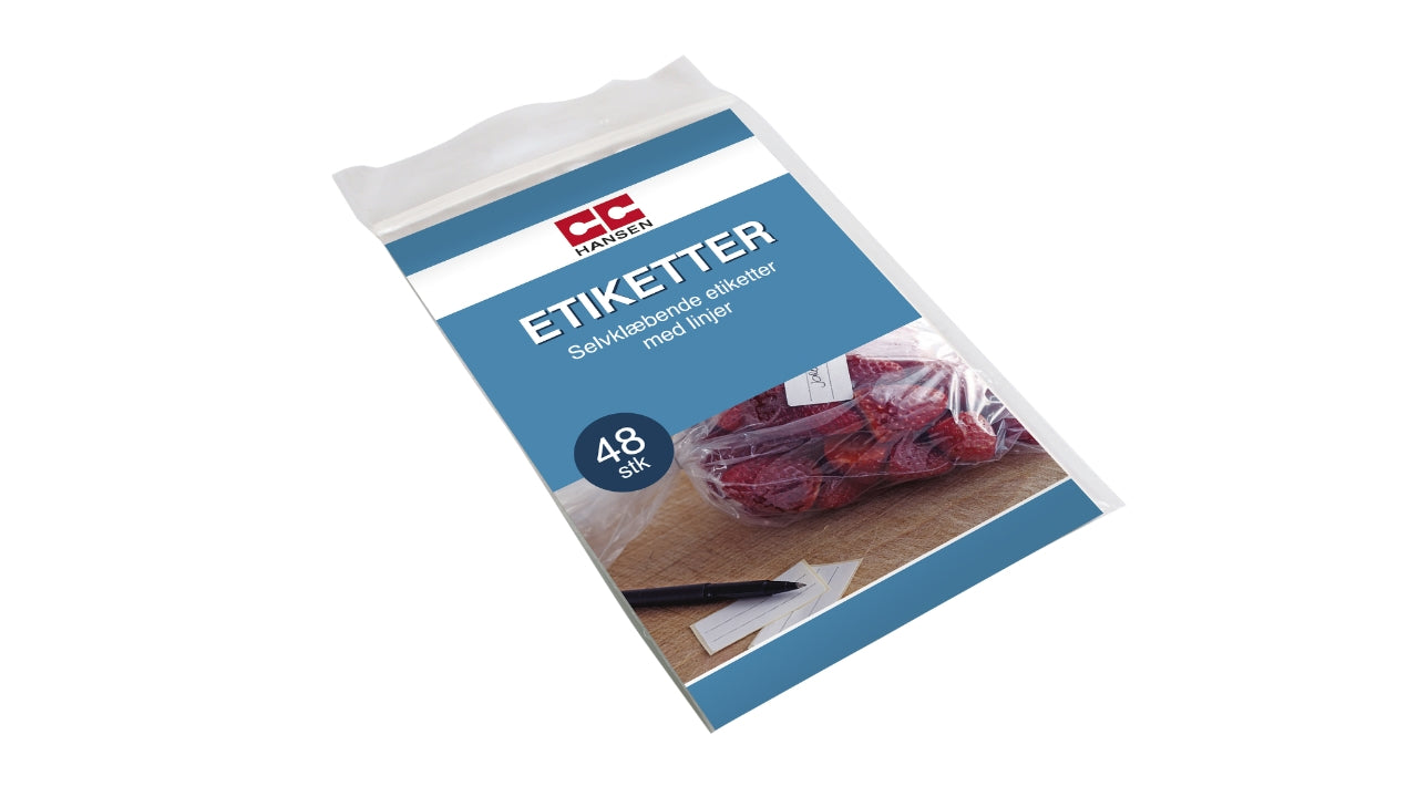 Fryse etiketter 48stk