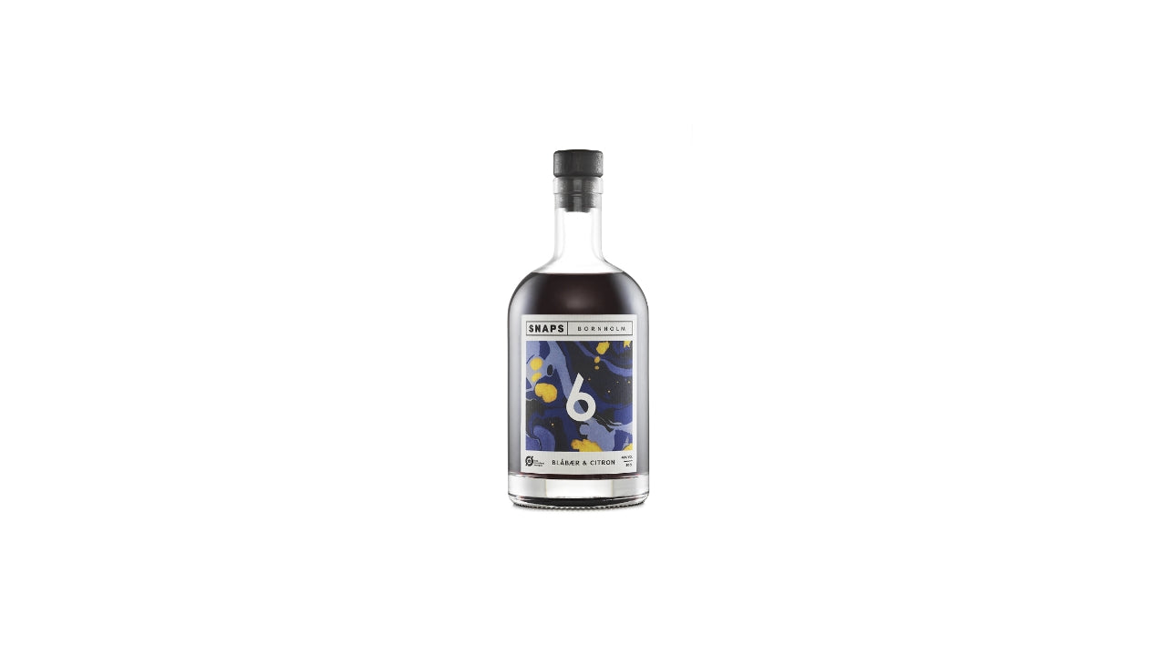 Øko Snaps no 6 blåbær 40% 50cl