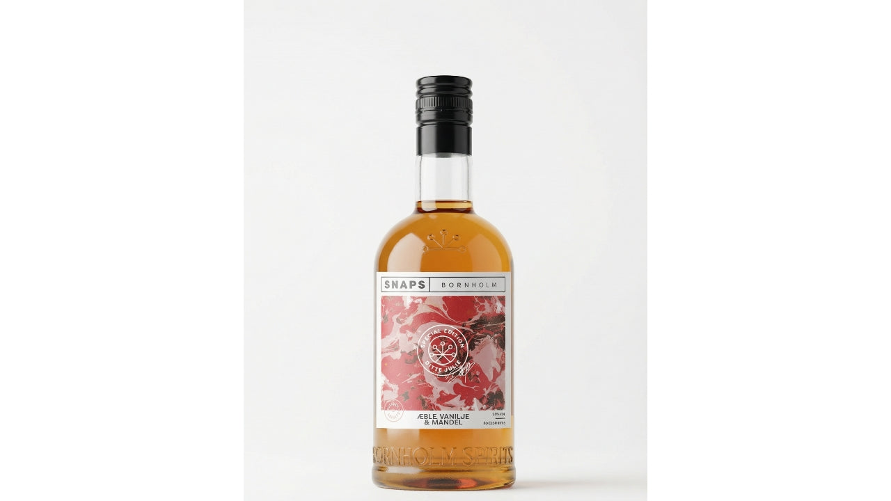 Øko Bornholm æble vanilje 25% 70cl