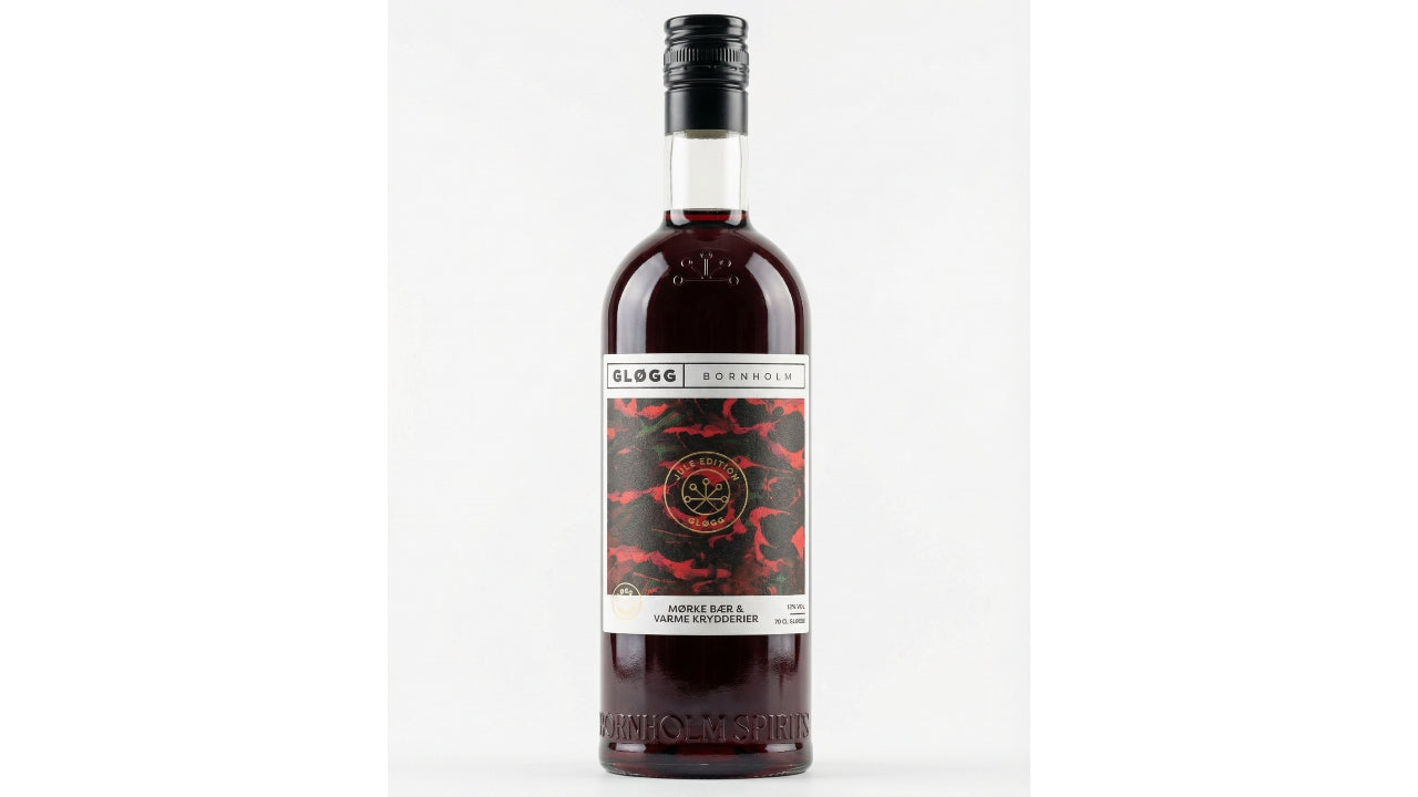 Bornholm gløgg rød 12% 70cl