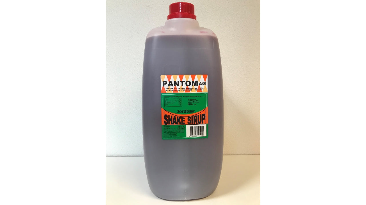Sirup jordbær shake 10L