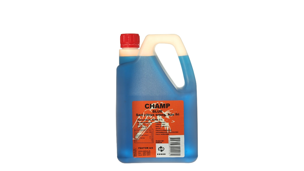 Slush ice sød citrus blue 2L