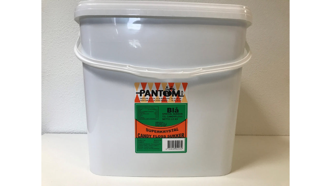 Candy Floss sukker blå 10kg