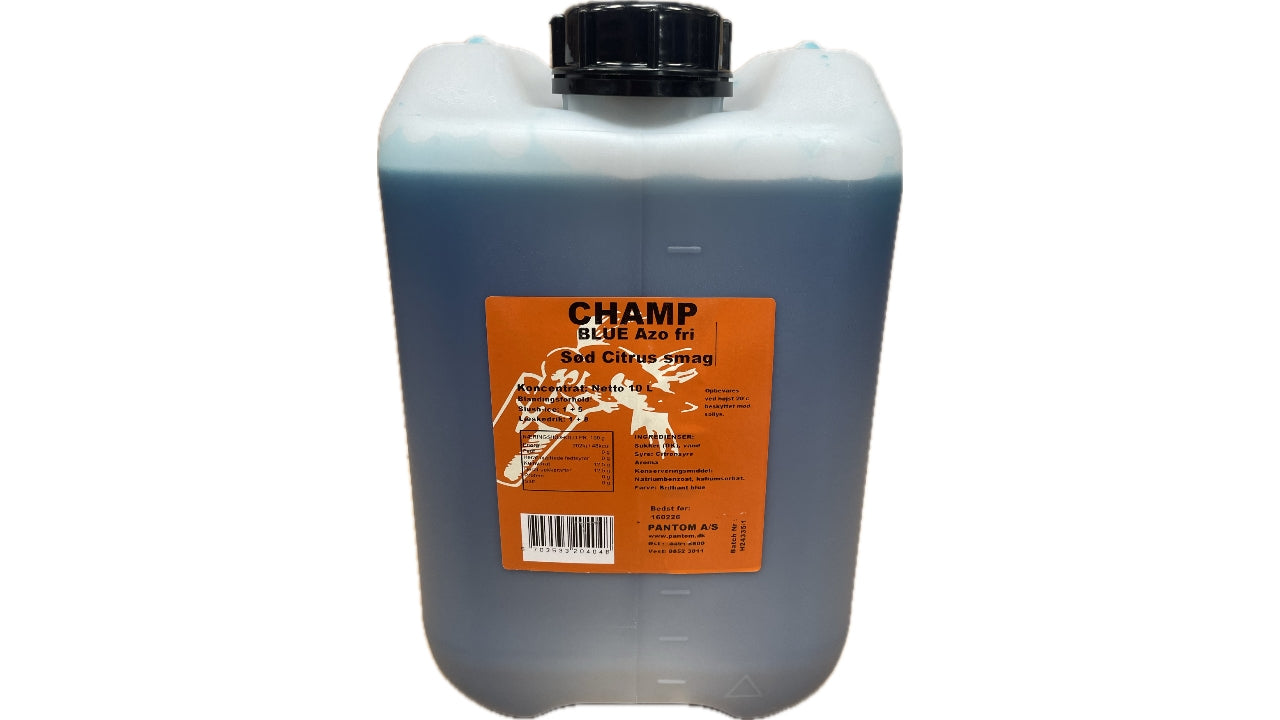 Slush ice sød citrus blue 10L