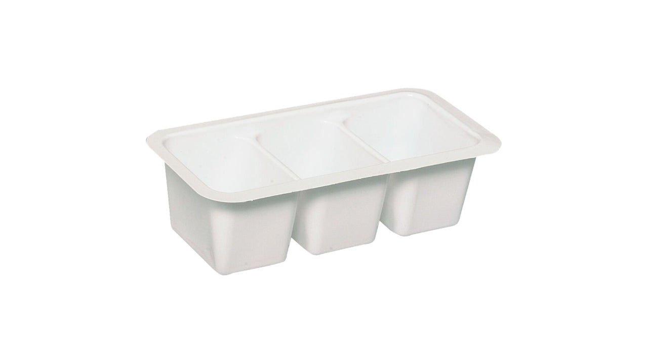 Plastbakke 10x5x2,5cm 75ml 500stk