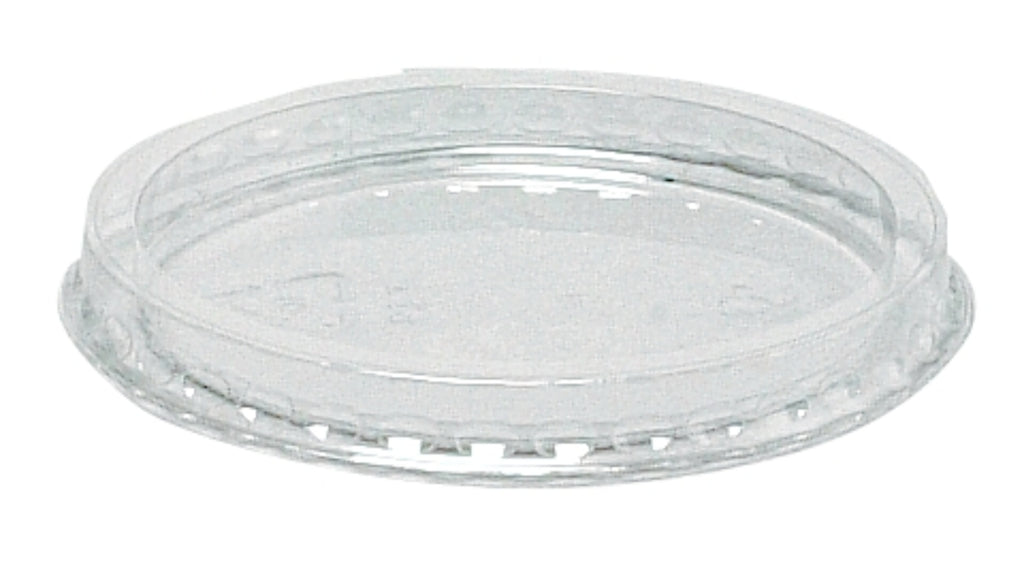 Låg klar Ø7,5cm RPET 100stk