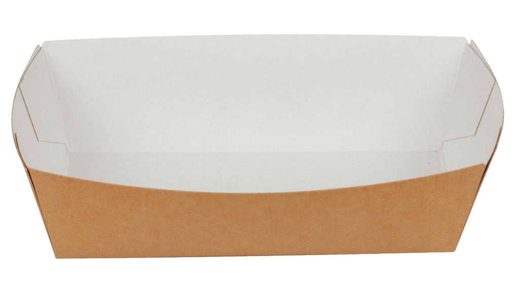 Pommes frites bakke nr 1 90stk brun