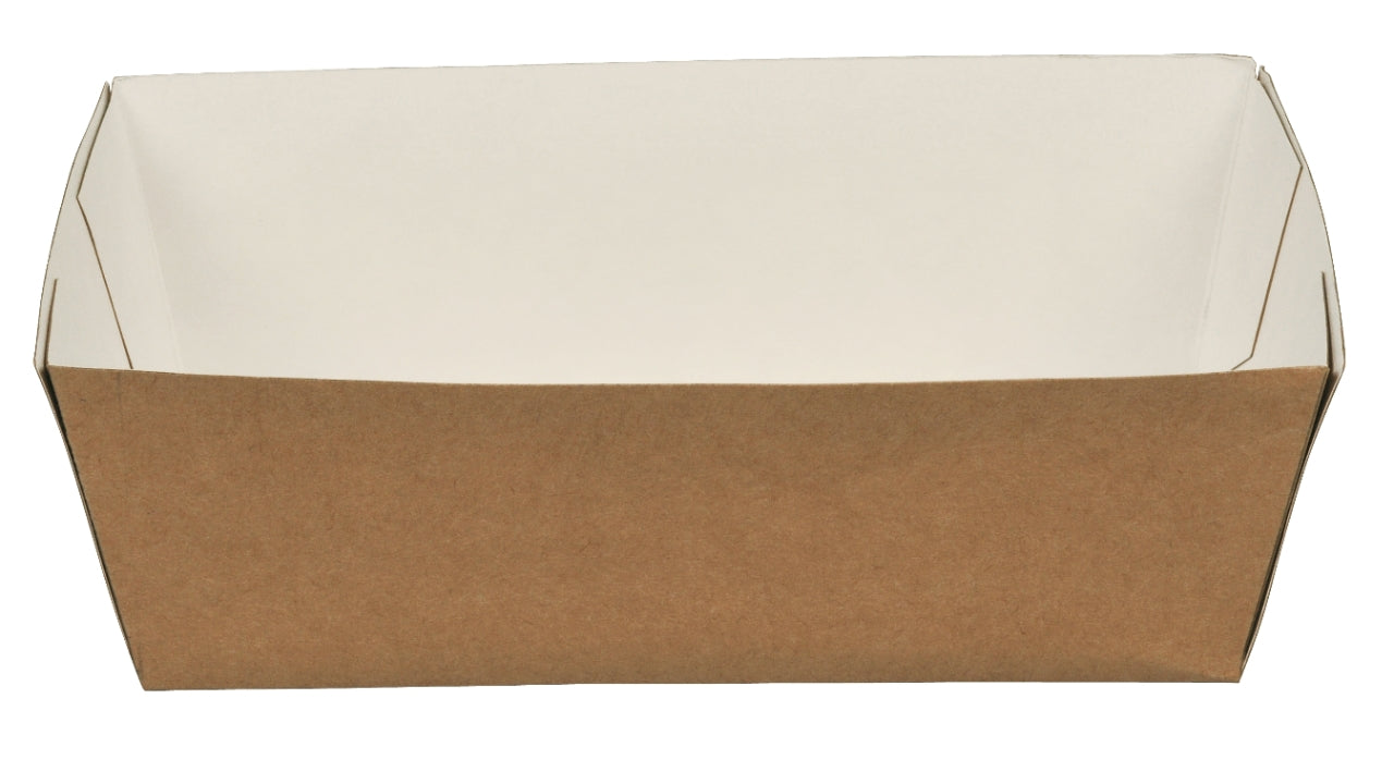 Pommes frites bakke nr 2 90stk brun