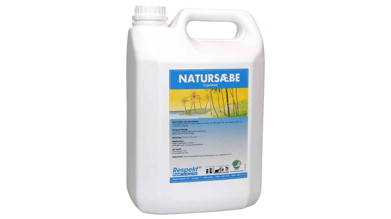 Natursæbe Respekt u/voks 5L