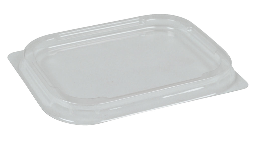 Låg 11,3x8,8x1cm 110stk klar PET snap-on