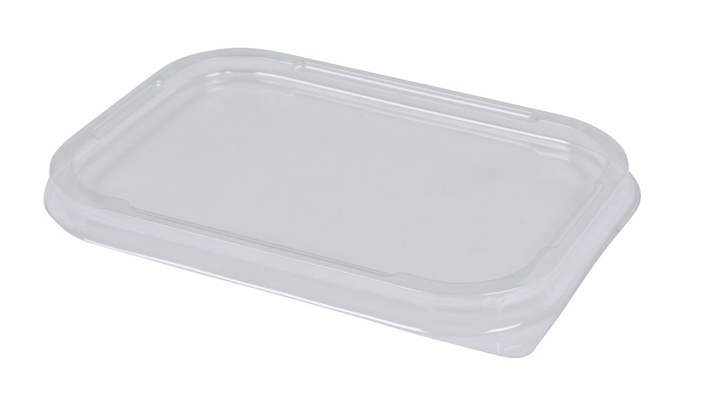 Låg 15,3x11,4x1cm klar pet snap-on