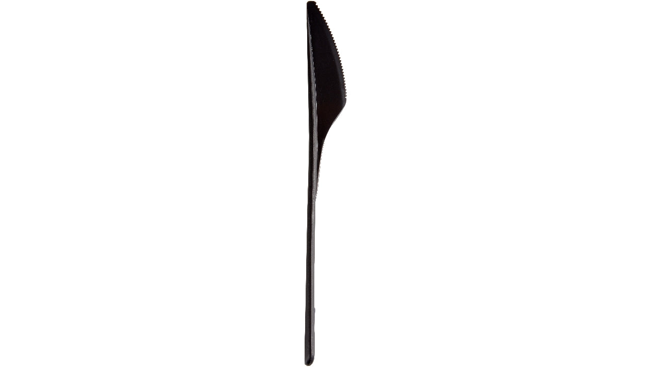 Flergangskniv 18,7cm PP koksgrå 50stk