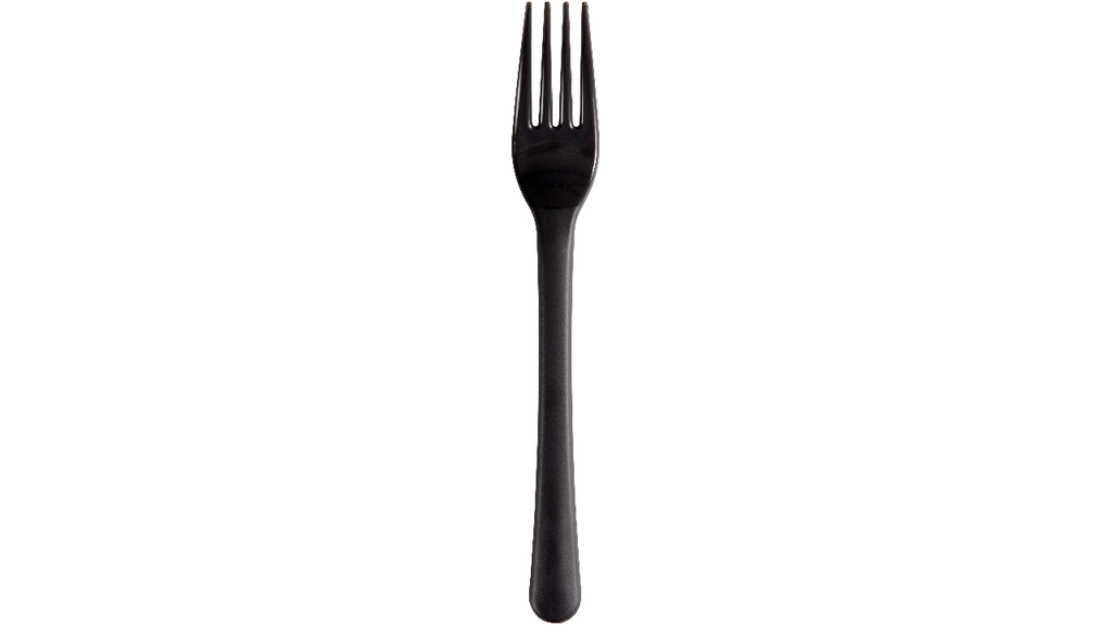 Flergangsgaffel 18cm PP koksgrå 50stk