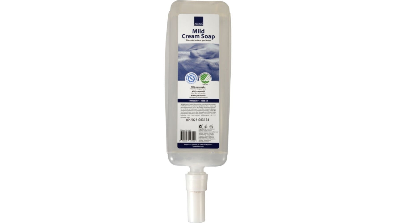 Mild cremesæbe 1000ml refill