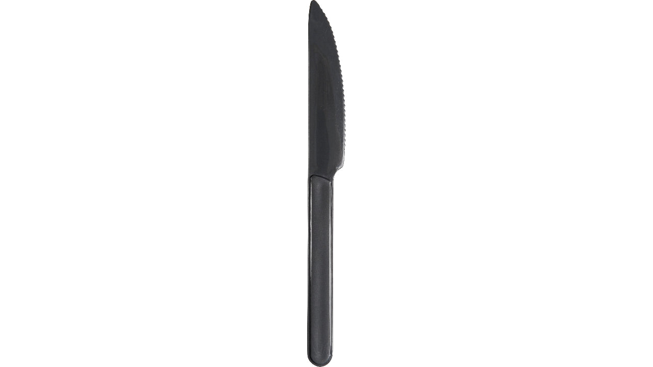 Flergangskniv 18cm PP grå 50stk