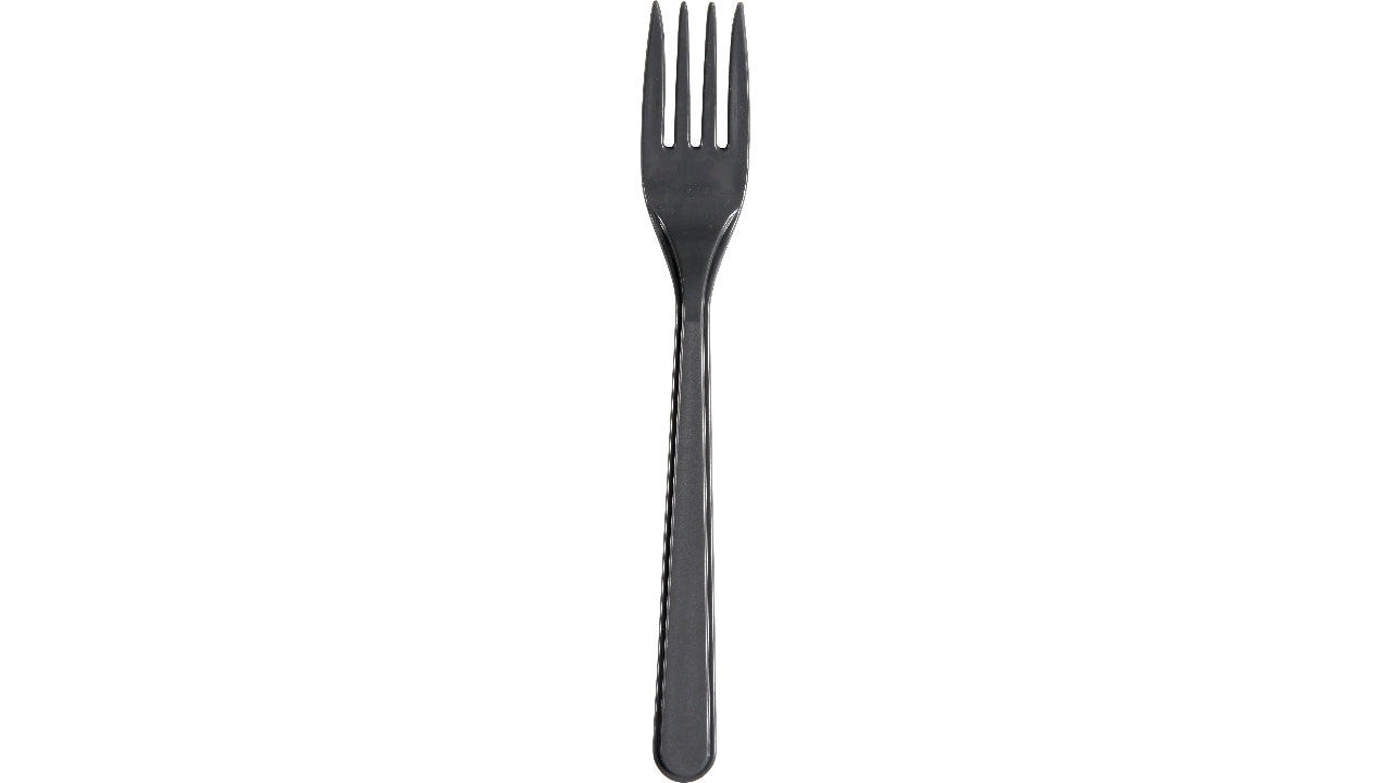 Flergangsgaffel 17,8cm PP grå 50stk