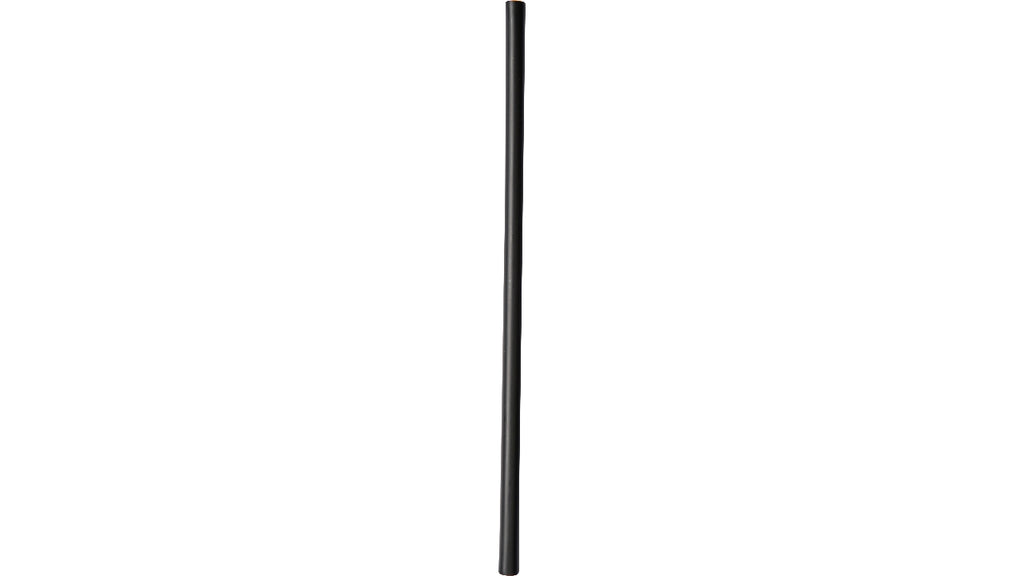Flergangssugerør sort Ø6mm 250stk