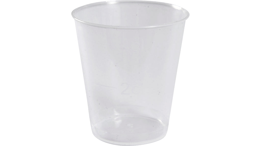 Flergangsshotglas 5cm Ø4,4cm 20stk