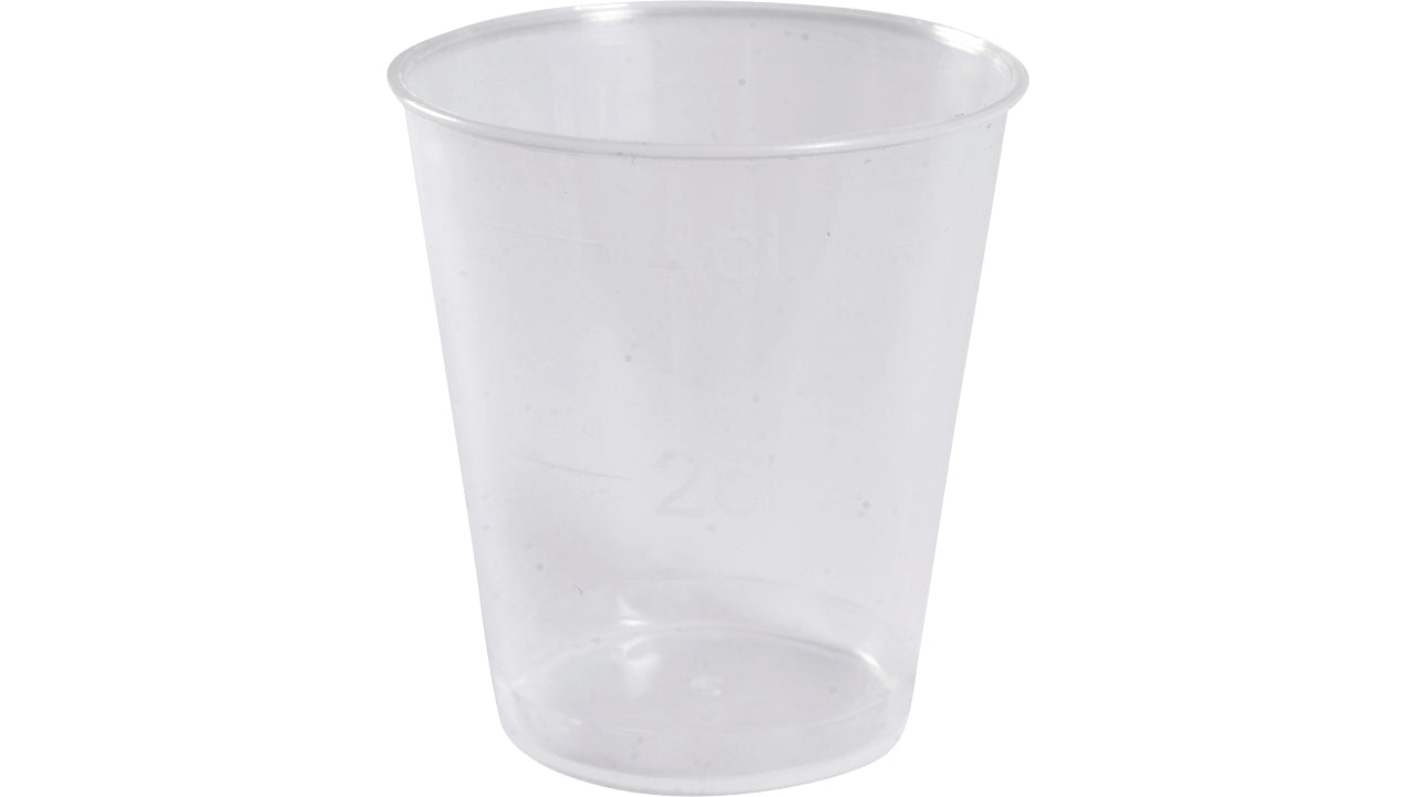 Flergangsshotglas 5cm Ø4,4cm 20stk