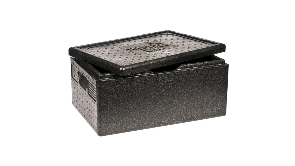 Thermokasse 1/1 GN 39L 60x40x28cm sort