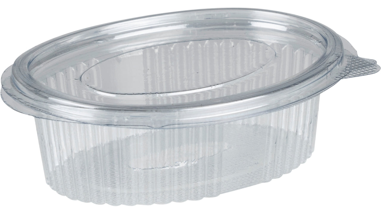 Portionsbæger hængslet låg 100ml 100stk