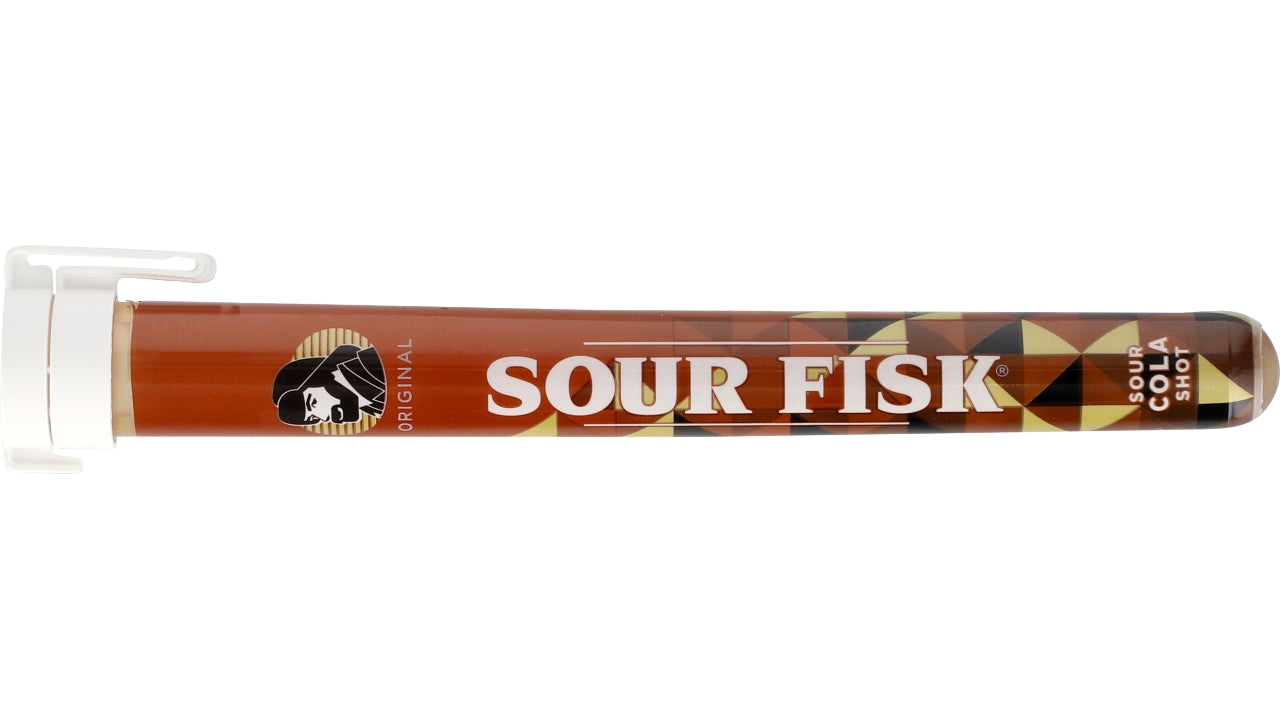 Sour fisk cola rør 15% 2cl