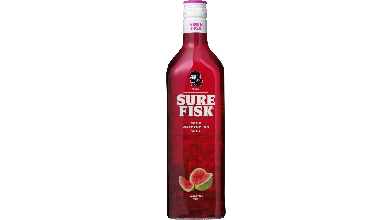 Sure Fisk sour watermelon 15% 1L