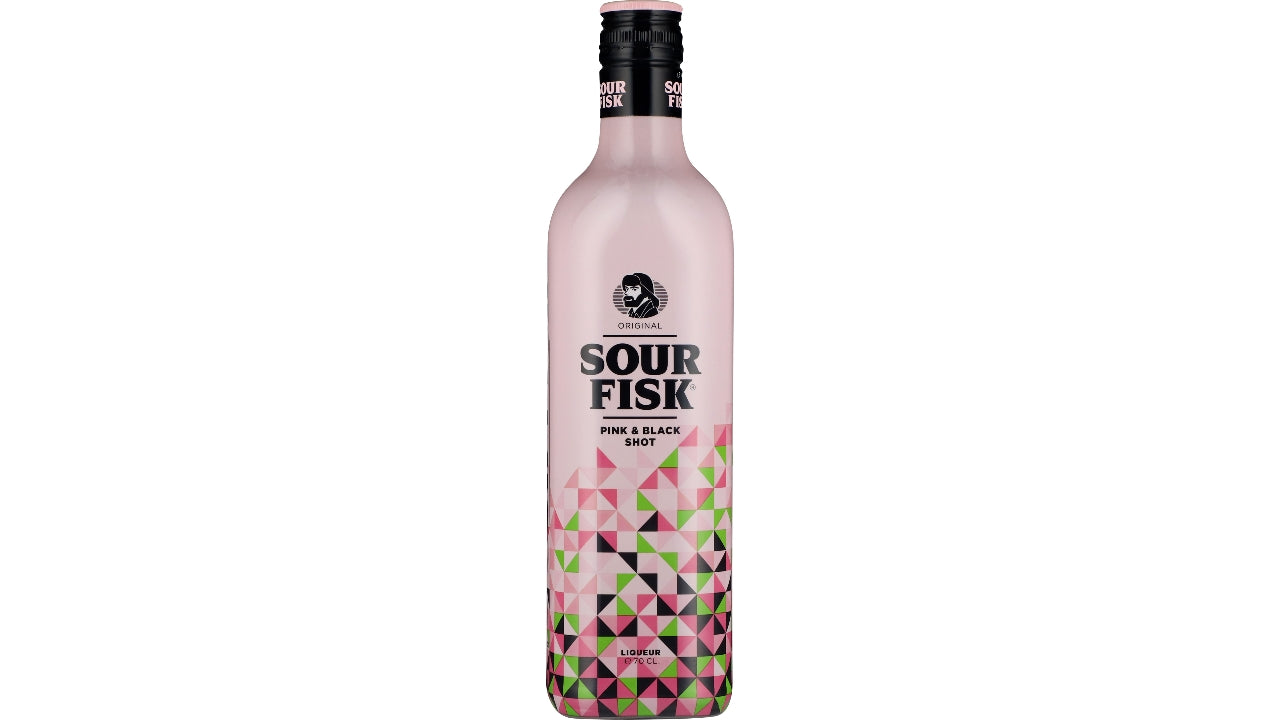 Sour Fisk pink & black 15% 70cl