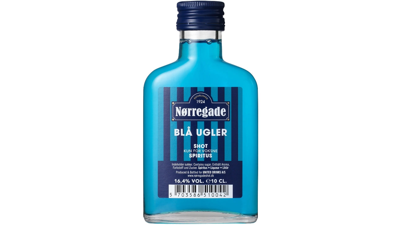 Blå ugler shot 16,4% 10cl