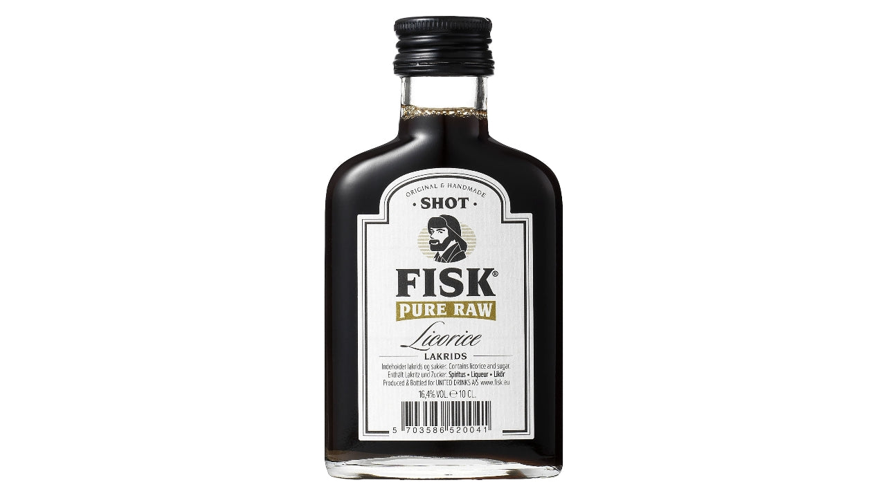 Fisk pure raw Licorice 16,4% shots 10cl