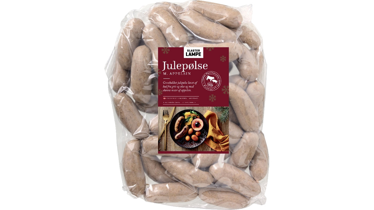 Julemedister m/appelsin 60g 2,5kg