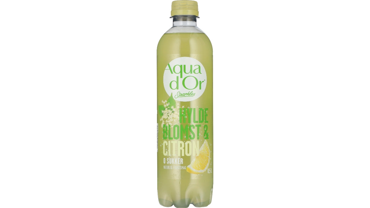Hyldeblomst & lemonade 12x0,5L