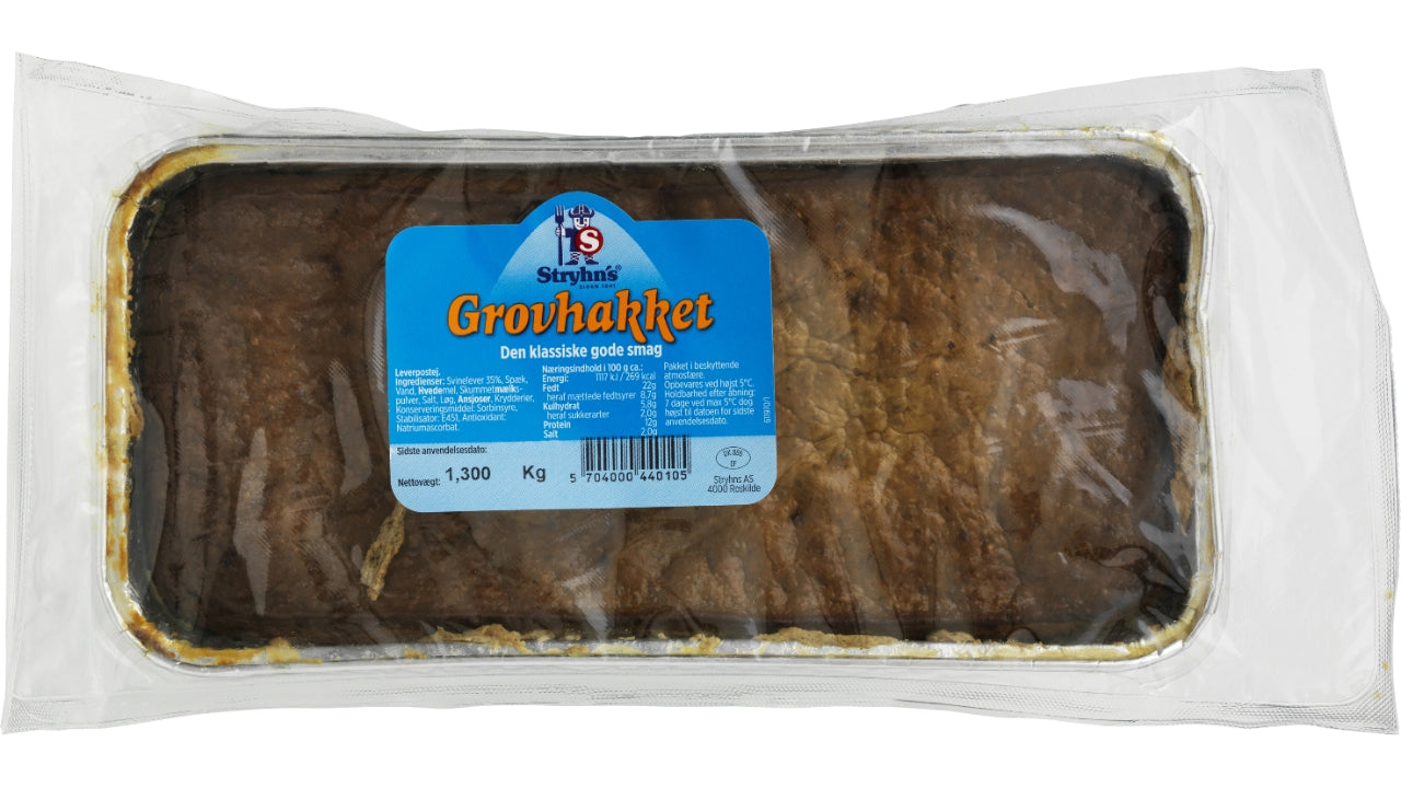 Leverpostej grov 1300g