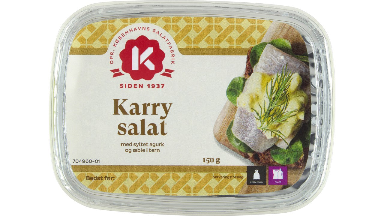 Karrysalat  150g